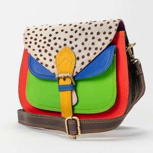 Sac à bandoulière en cuir véritable imprimé animal unique pour femmes élégantes Nouvelle arrivée Western Design à la mode en cuir - Product Image 1