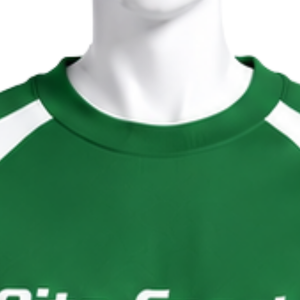 Sweat-shirt à col rond Emerald pour homme, avec empiècements contrastés, manches longues, pull athlétique, style moderne, décontracté, pour l'entraînement, la gym, vêtements de sport personnalisés - Product Image 3
