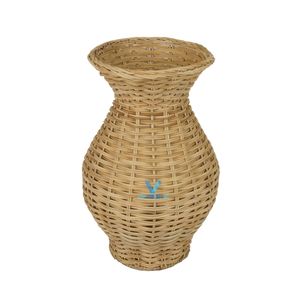 Nuevo Florero de Ratán Natural Hecho a Mano, Decoración Boho para el Hogar, Venta al Por Mayor Directo de Fábrica - Product Image 4