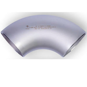 ข้อต่อท่อเหล็กสแตนเลส ASME B169 ASA403 ข้องอ 90 องศา รัศมียาว ขนาด 1/2 ถึง 12 นิ้ว รุ่น 304 304L 316 316L ผลิตในเวียดนาม - Product Image 1