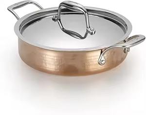 Olla de Metal de Alta Calidad, Aislada, para Servir, para la Cocina, Mesa de Comedor, Almacenamiento de Alimentos, Uso Diario - Product Image 4