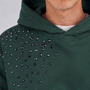 Sudadera con Pedrería para Hombre, Diseño Moderno, Secado Rápido, Precio Económico, Cómoda de Usar, Sudaderas con Pedrería de Alta Calidad para el Invierno - Product Image 3