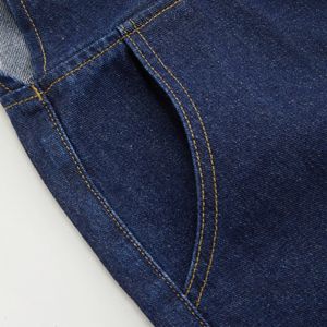 Women Summer Sexy Vintage Denim Bib Overalls Casual Regular Fit High Waist Snow Wash 100% Cotton Cargo Jumpsuit Quick Dry - Product Image 4