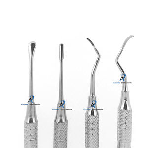 Kit de 8 instruments dentaires manuels de micro-chirurgie pour implantologie, outils de précision médicale et chirurgicale, autoclavable, ergonomique - Product Image 5