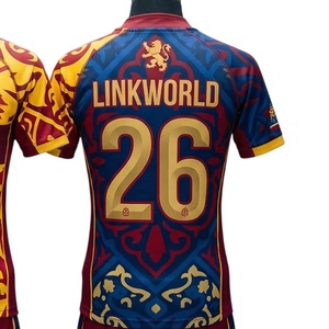 Camisetas de Fútbol de Alta Calidad 2026, Manga Corta, Impresas, Transpirables, Ecológicas, Anti-UV, con Logotipo y Color Personalizados - Product Image 5