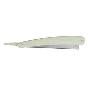 Navaja de Afeitar Recta con Hoja de Acero Inoxidable y Mango de Plástico, Herramienta de Afeitado de Una Sola Hoja para Uso en Barberías - Product Image 2