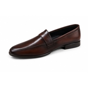 Mocassins en cuir véritable respirant faits à la main, à bout pointu, antidérapants, confortables, pour le bureau et le quotidien, qualité supérieure - Product Image 3