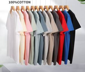 T-shirts unisexes culturels à manches courtes en coton peigné 180g, col rond, broderie personnalisée avec logo, prix usine Chine-Bangladesh. - Product Image 5