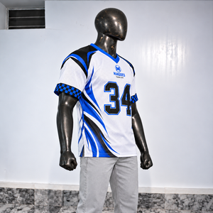 Pull-over unisexe oversize pour le jour du match de football avec col et poignets contrastants, idéal pour les rassemblements en extérieur pour hommes - Product Image 5