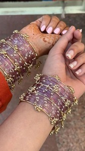 Nouveau Bracelet Empilable Écologique Plaqué Argent Tendance et Élégant pour Femme Cachemire, Accessoire de Poignet Quotidien - Product Image 4