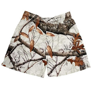 Pantalones Cortos Deportivos Casuales para Hombre, con Cordón, 100% Poliéster, Tejido de Lona, 160g, Resistentes al Viento, Cintura Media, Bolsillos con Impresión Digital, Transpirables - Product Image 2