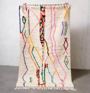 Alfombras de lana antideslizantes para sala de estar, alfombrilla de suelo para mesita de noche, muebles de sala de estar, novedad - Product Image 5