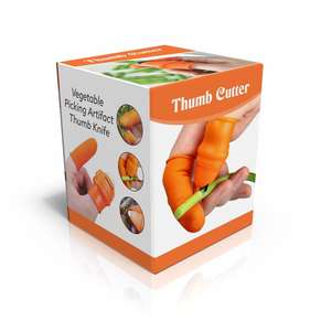 Cortador de silicona para jardinería con protector de dedos para recolección eficiente de verduras, herramienta de corte y cosecha de frutas para jardín - Product Image 3