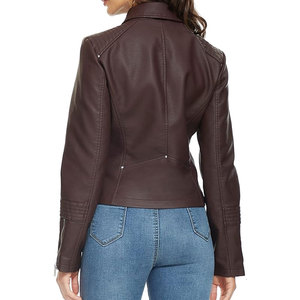Chaqueta de Piel de Oveja para Mujer al por Mayor, Chaqueta de Alta Calidad, Duradera, Hecha a Medida, Tejida, Ecológica, Transpirable y de Secado Rápido - Product Image 4