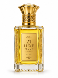 UDIMISK 21 Luxe Femme CPO Aceite de Perfume - Concentrado de Fragancia de Aceite Vegetal Natural Premium de Larga Duración Hecho en Maharashtra, India - Product Image 1