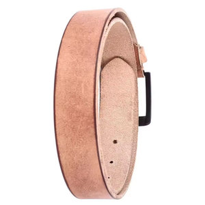 Ceinture en cuir de vachette réglable, écologique, imperméable, avec boucle carrée en alliage massif, style vintage, tendance et décontractée, personnalisable, en promotion - Product Image 6