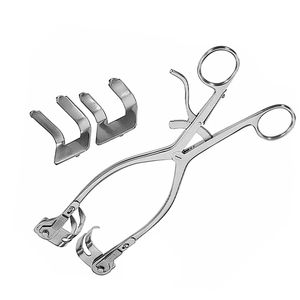 Retractor Hemilaminectomía Hoen de 10 Pulgadas con 2 Hojas de Acero Inoxidable para Cirugía de Columna y General, Instrumento Quirúrgico - Product Image 6