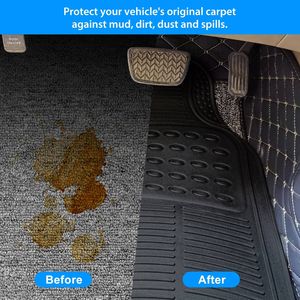 Set di 4 Tappetini Auto in PVC Resistente per Anteriore e Posteriore, Design Personalizzabile per Veicoli Mazda, Prodotti da MOS - Product Image 6