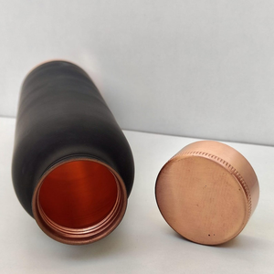 <b>Copper</b> Water <b>Bottle</b> Set with 2 <b>Copper</b> Glasses | Black <b>Copper</b> <b>Bottle</b> | Pure <b>Copper</b> <b>Drinking</b> <b>Bottle</b> | <b>Copper</b> <b>Bottle</b> Gift Set - Product Image 6