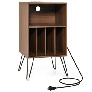 Supporto per Giradischi con Stazione di Ricarica per Soggiorno e Camera da Letto - Product Image 4