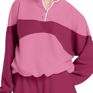 Conjunto de 3 Piezas de Invierno para Mujer, el Más Cómodo, de Algodón y Sherpa, con Sudadera con Cremallera y Pantalones Cortos, en Oferta con MOQ Bajo 2026 - Product Image 5