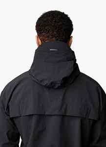 Veste coupe-vent à capuche pour homme, style sportif, en polyester, coupe régulière, pour l'automne - Product Image 5