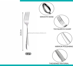 Online Best Quality Sustainable Stainless Steel Dessert <b>Fork</b> Set with Modern Design Customizable for Home & Office Use - Product Image 5