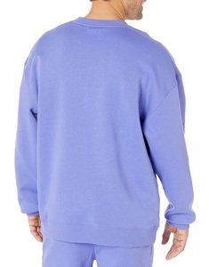 Wholesale price Stylish Long Sleeve Round Neck Shoulder Slope Solid Color Comfortable Plus Size Men's Sweatshirt From Bangladesh - Product Image 2