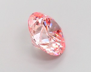 Diamant rond de 3,09 carats, rose intense fantaisie, pureté VVS2, cultivé en laboratoire par méthode CVD, polissage excellent, design solitaire. - Product Image 2