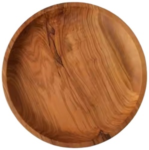 Natural <b>Wooden</b> Plates Collection <b>Wooden</b> Plates for <b>Rustic</b> Dining by glowin fashion - Product Image 1