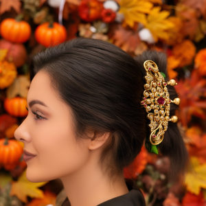 Fabric Hair Clips for Women-Casual Decorative Clips for Party Thanksgiving Halloween - Product Image 3