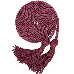 Cordones de Honor Personalizables de Alta Calidad, 100% Poliéster, Unisex, con Borlas, Accesorios para Ceremonias de Graduación Universitaria - Product Image 6
