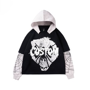 Factory <b>Direct</b> Heavyweight Cotton Hoodie Blank Hoodie Pullover Low MOQ for Apparel Brands - Product Image 1