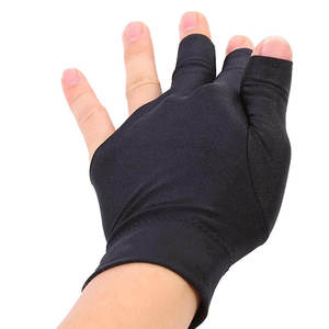 Guantes de Billar de 3 Dedos Personalizados OEM, Coloridos, Guantes de Snooker con Dedos Descubiertos, Unisex, Más Vendidos, Ligeros, de Nailon/Spandex - Product Image 6