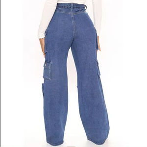 Jeans légers de qualité supérieure, coupe skinny, confortables, style streetwear, taille basse, en denim, pour femmes. - Product Image 2