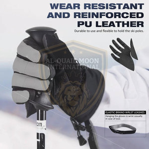 Gants de ski durables les plus vendus, logo et couleur personnalisés, gants de ski au style unique - Product Image 3