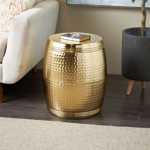 Mesa Auxiliar de Metal a Medida con Acabado Dorado, Estilo Personalizado, Mueble de Lujo, Mesa Decorativa para el Hogar - Product Image 4