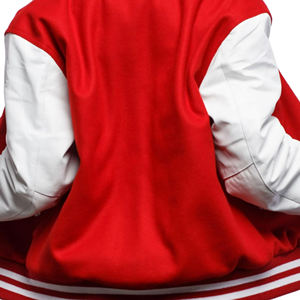 Chaquetas Varsity Personalizadas de Alta Calidad con Bordado e Impresión, Chaqueta de Béisbol con Mangas de Cuero, Chaquetas Varsity Más Vendidas - Product Image 6