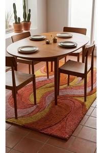 New Designer Hand Tufted Wool <b>Rug</b> Premium Finish Geometric Pattern <b>Thick</b> <b>Pile</b> Modern Style for Luxury Interiors Villas Wholesale - Product Image 5