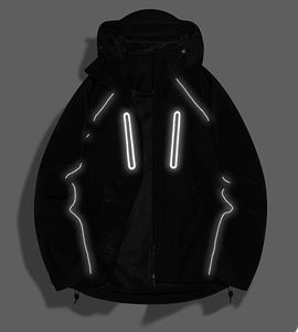 Fabricant de vestes coupe-vent unisexes OEM ODM, imperméables, coupe-vent, softshell, pour sports de plein air - Product Image 1