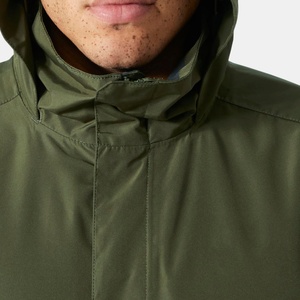 <b>Men's</b> Waterproof Hooded Windbreaker Jacket Full Zip <b>Rain</b> <b>Coat</b> with Pockets Outdoor Winter Outerwear - Product Image 2
