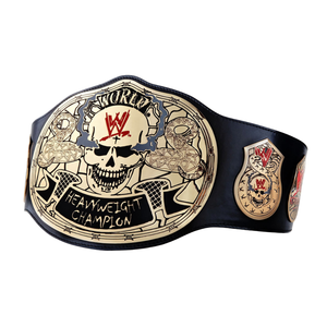 Cinturón de Campeón Mundial de Peso Pesado de la WWE, Diseño de Calavera, Edición de Coleccionista, Trofeo de Alta Calidad - Product Image 4