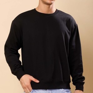 Sweat-shirt à capuche surdimensionné pour homme avec logo personnalisé, en molleton de coton épais, coupe ample, décontracté, streetwear, grandes tailles - Product Image 3