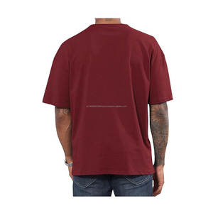 T-shirts de sport pour hommes, coupe ample, manches courtes, légers, col rond, vente en gros - Product Image 4