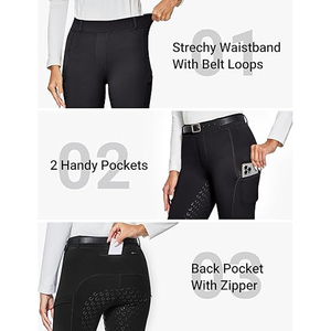 Pantalones de Montar a Caballo, Ropa Deportiva, Fabricante de Pantalones de Montar Personalizados, Proveedor, Fábrica de Pantalones de Montar Ecuestres, Venta al por Mayor - Product Image 3