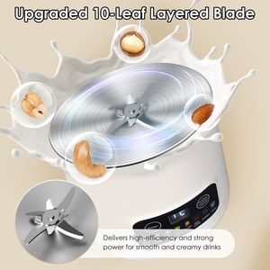 Máquina para Hacer Leche de Nueces Autolimpiante de 27 oz, Función de Retraso de 12 Horas y Mantenimiento de Temperatura, Máquina Automática para Hacer Leche de Soya Casera - Product Image 5