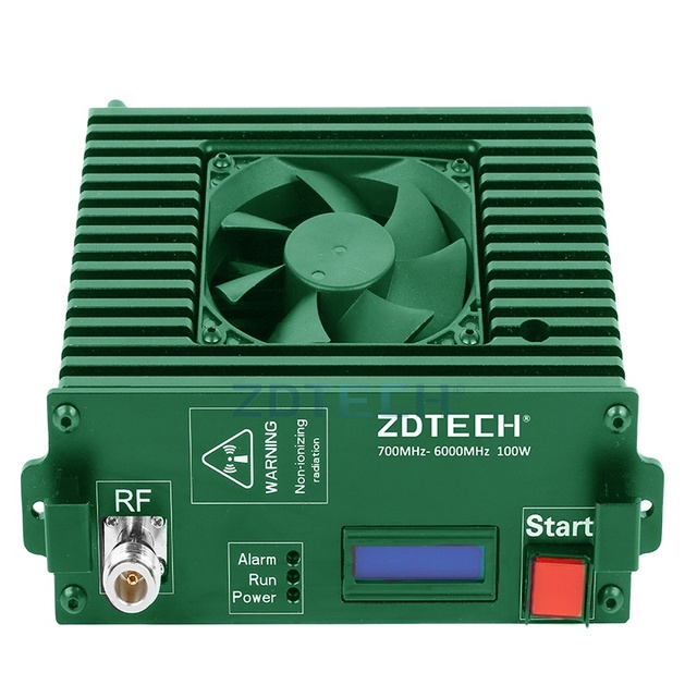 VHF Wide Band 100W Ultra Wide Bands 700Mhz-6000Mhz Professional Power Amplifier DDS RF Amplifier Module With ALC Function