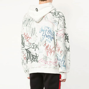 Sudadera con Capucha Antiarrugas de Punto con Estampado 3D Simple, Sudadera con Capucha de Dos Colores para Hombre, Moda Otoño Invierno, Estilo Casual Urbano - Product Image 5