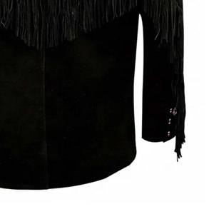 Latest Style Casual Winter Streetwear <b>Men's</b> Premium Vintage <b>Suede</b> Leather <b>Jacket</b> Front Windproof Breathable Hot Selling Cheap - Product Image 3