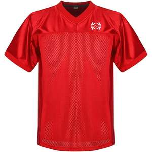 Maillot de rugby en mesh de haute qualité sur mesure, grande taille, manches courtes, respirant, 100% polyester, fabriqué au Pakistan - Product Image 2